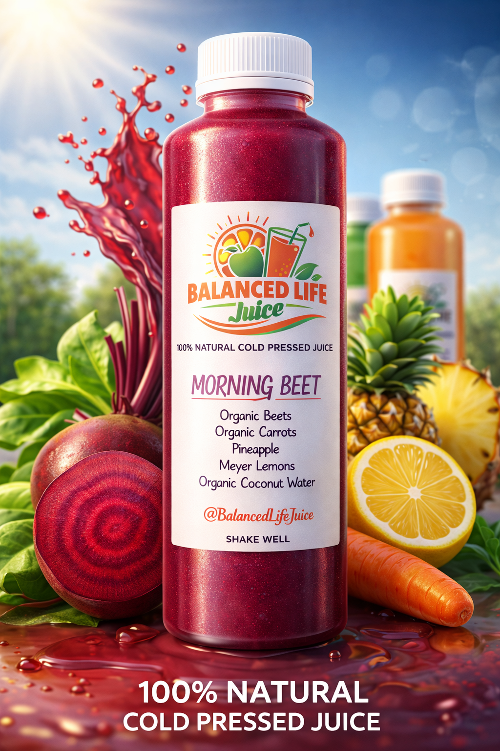 MORNING BEET 10 fl oz.