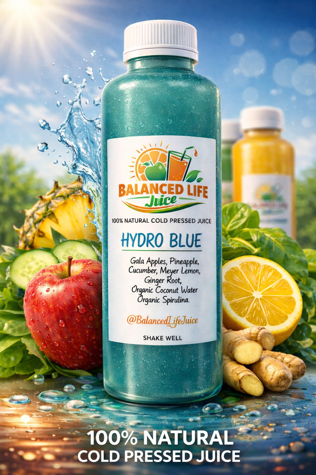 HYDRO BLUE 10 fl oz.